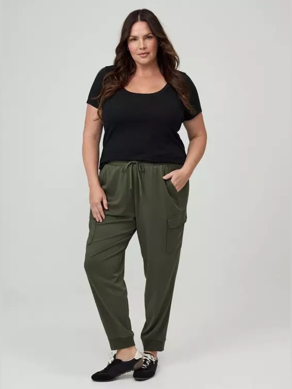 Torrid women’s relaxed fit cargo joggers
